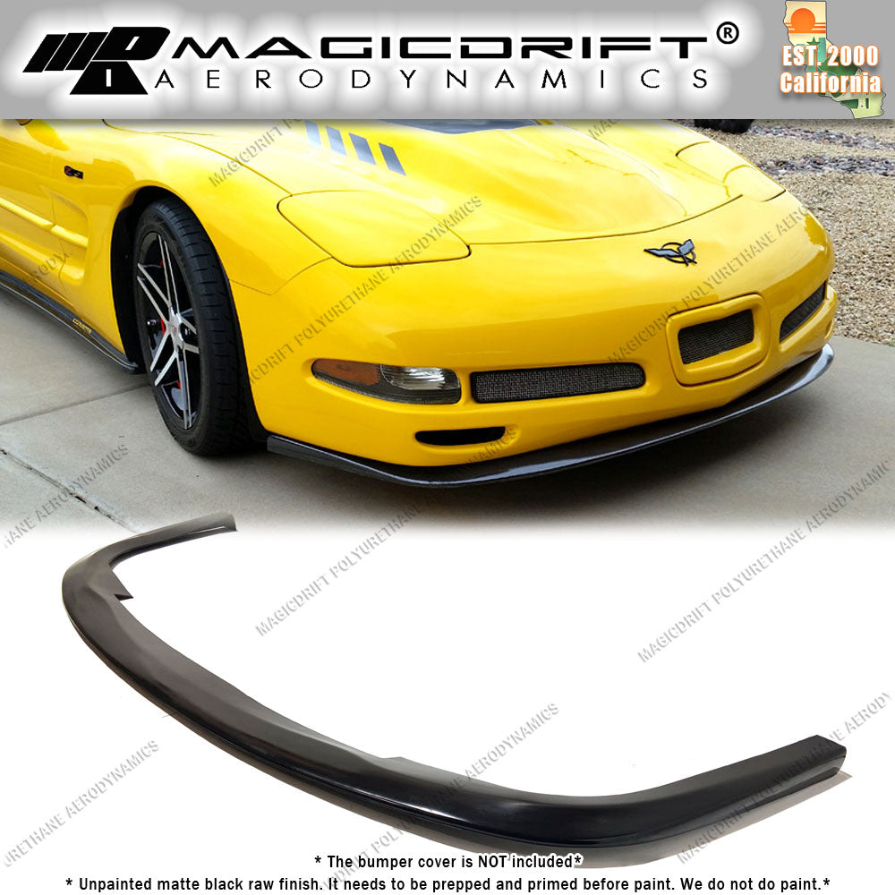 97-04 Chevy Corvette C5 Splitter Style Front Bumper Chin Spoiler Lip
