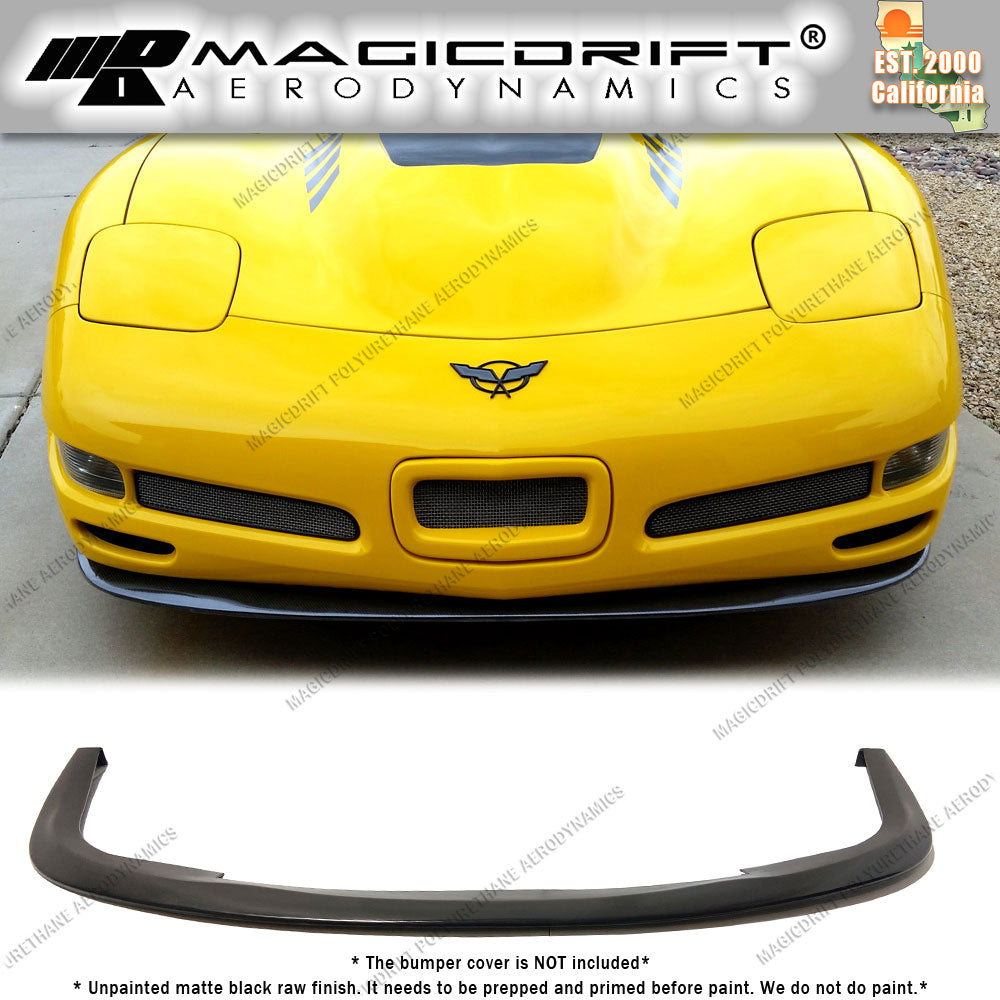 97-04 Chevy Corvette C5 Splitter Style Front Bumper Chin Spoiler Lip