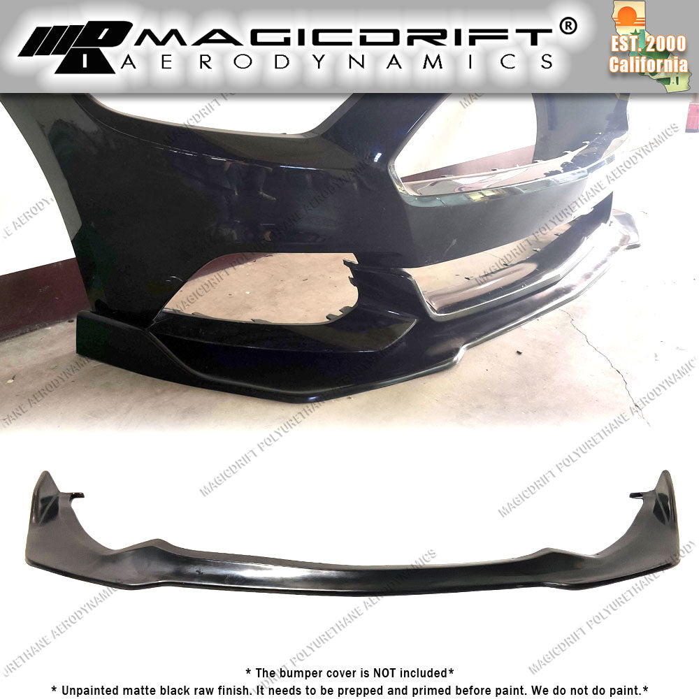 15-17 Ford Mustang MDA V2 Style Front Bumper Chin Spoiler Lip