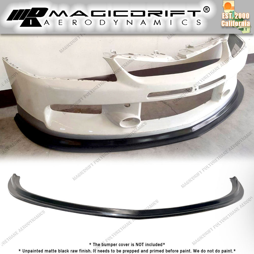 06-07 Mitsubishi Lancer EVO MDA Style Front Bumper Chin Spoiler Lip