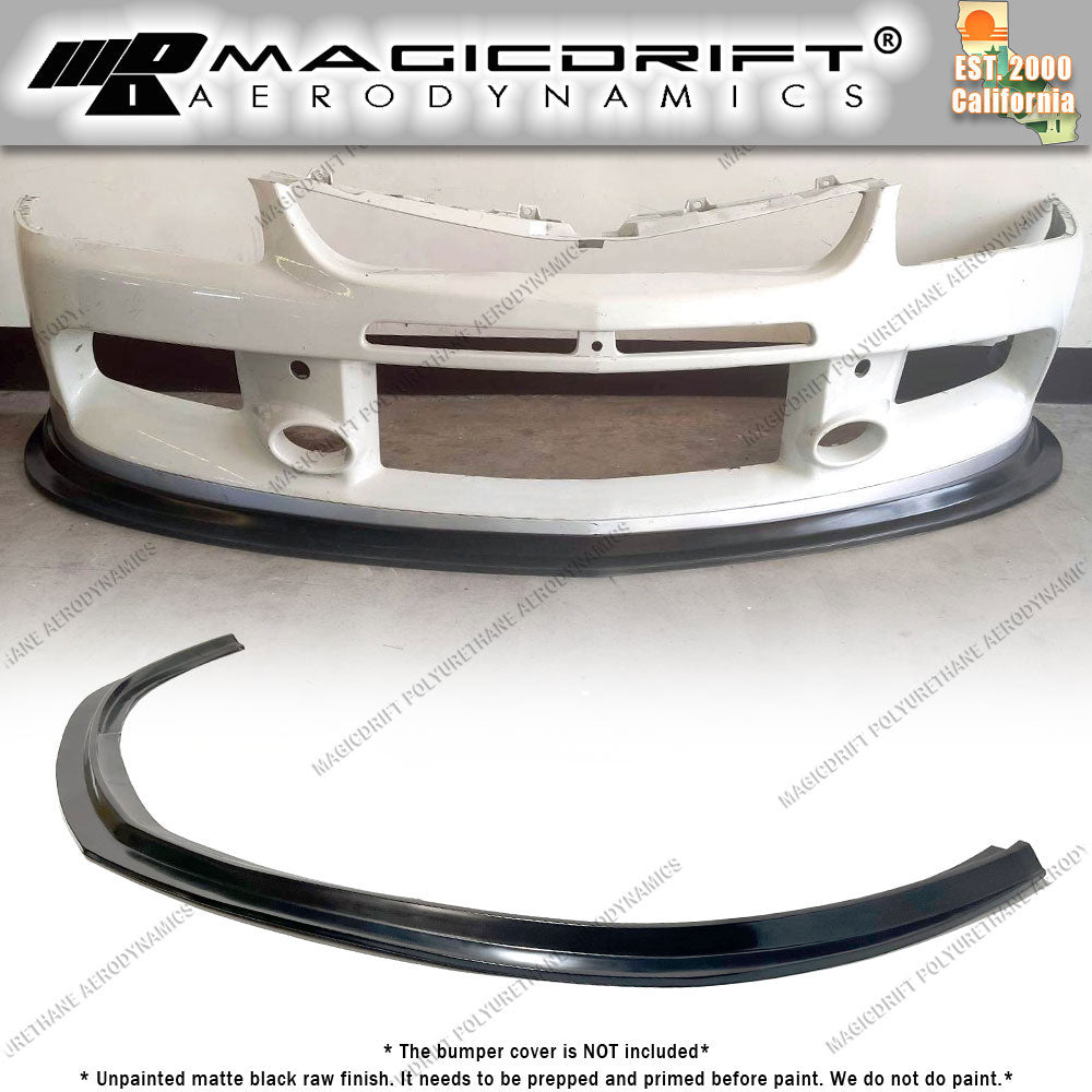 06-07 Mitsubishi Lancer EVO MDA Style Front Bumper Chin Spoiler Lip