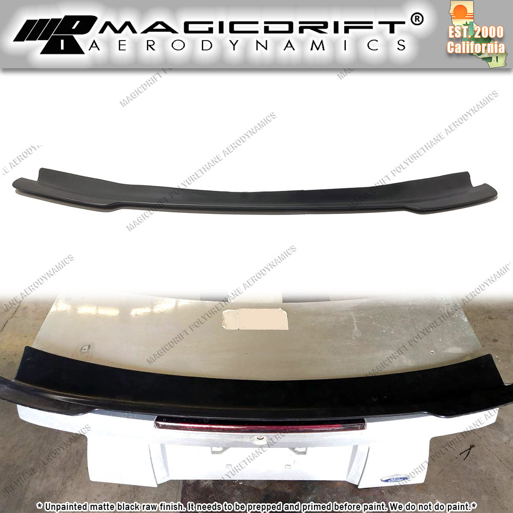 99-04 Ford Mustang MDA Style Rear Trunk Deck Wicker Bill Spoiler Lip