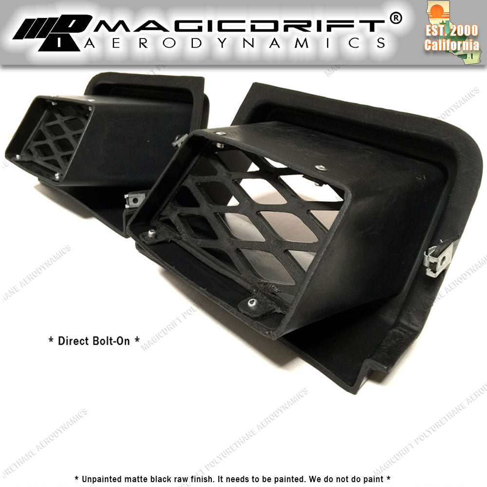 03-07 Chevy Silverado SS Style Front Bumper Air Ducts Vent