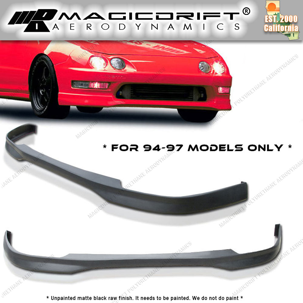 94-97 Acura Integra TR2 Style Front Bumper Chin Spoiler Lip for USDM models