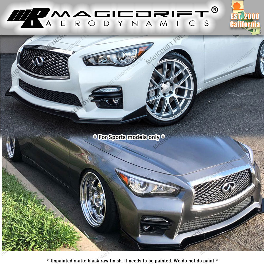 06-07 Lexus GS300/GS350/GS430 4DR Sedan IN Style Front Bumper Chin Spoiler Lip