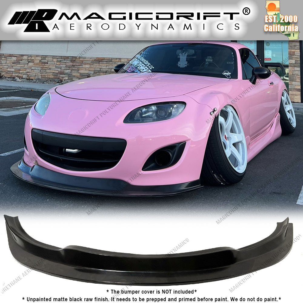 09-13 Mazda Miata MDA Style Front Bumper Chin Spoiler Lip