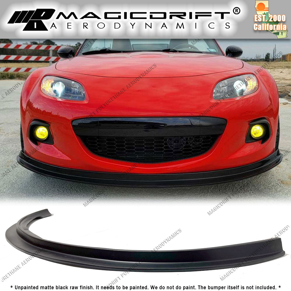 14-15 Mazda Miata MDA Style Front Bumper Chin Spoiler Lip