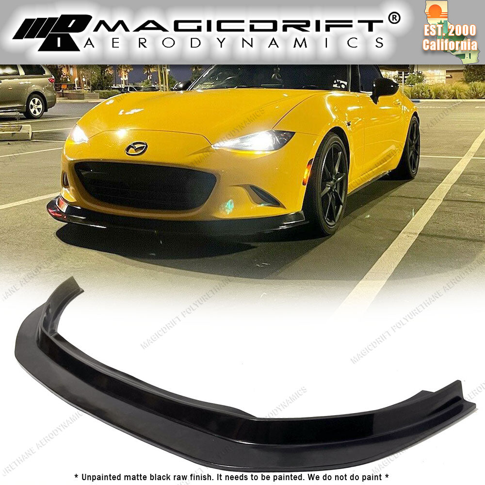 16-21 Mazda ND Miata MDA Style Front Bumper Chin Spoiler Lip