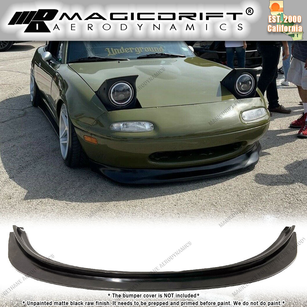 90-97 Mazda NA Miata MDA Style Front Bumper Chin Spoiler Lip