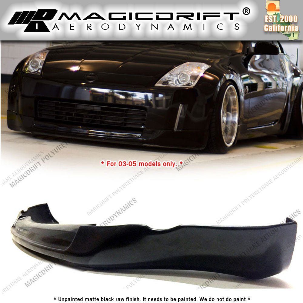 03-05 Nissan 350Z IN Style Front Bumper Chin Spoiler Lip
