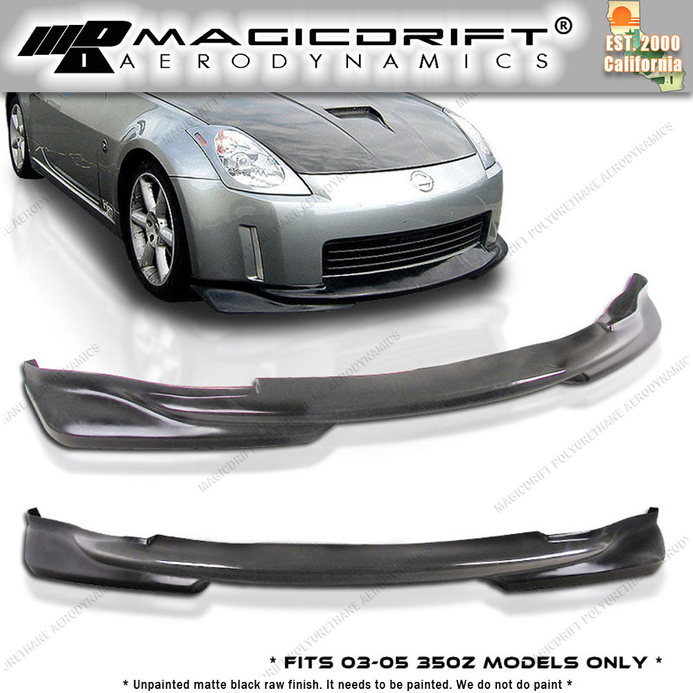 03-05 Nissan 350Z KS Style Front Bumper Chin Spoiler Lip