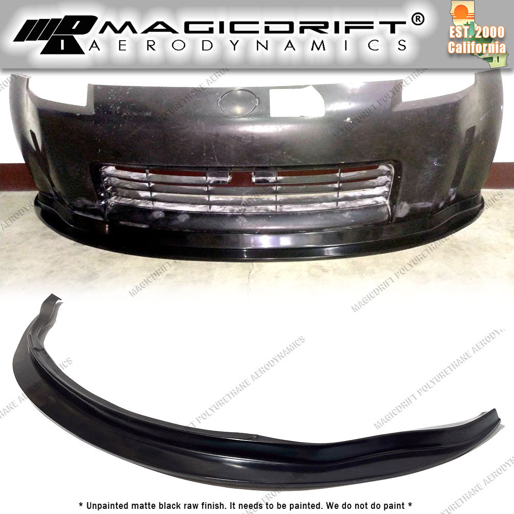 03-05 Nissan 350Z MDA Style Front Bumper Chin Spoiler Lip
