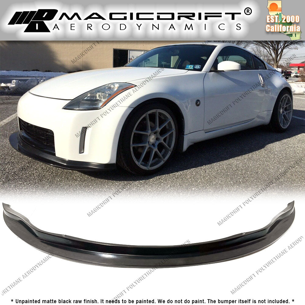 03-05 Nissan 350Z MDA Style Front Bumper Chin Spoiler Lip