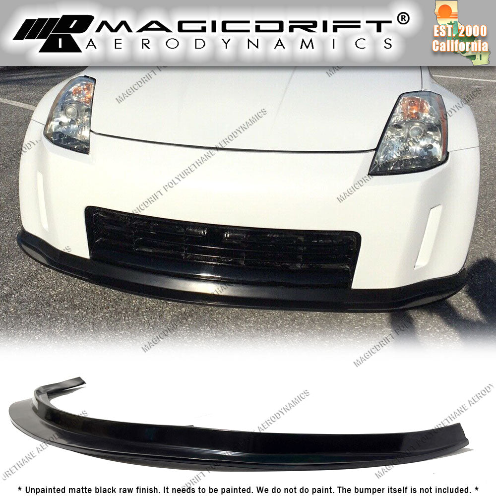 03-05 Nissan 350Z MDA Style Front Bumper Chin Spoiler Lip
