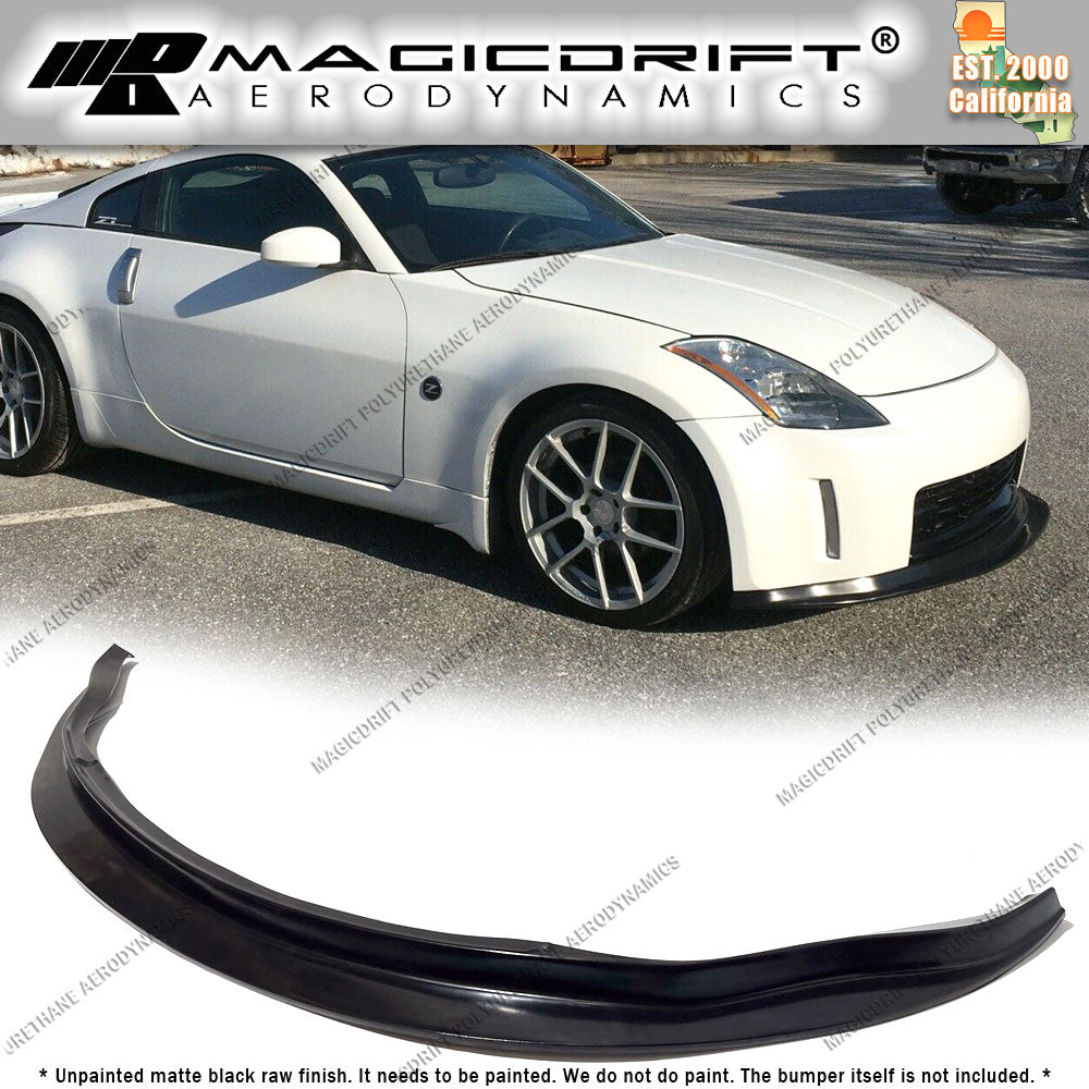 03-05 Nissan 350Z MDA Style Front Bumper Chin Spoiler Lip