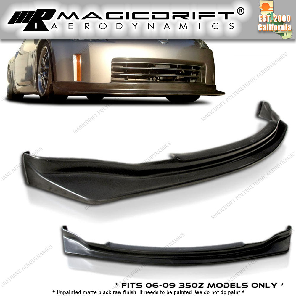 06-09 Nissan 350Z SP Style Front Bumper Chin Spoiler Lip