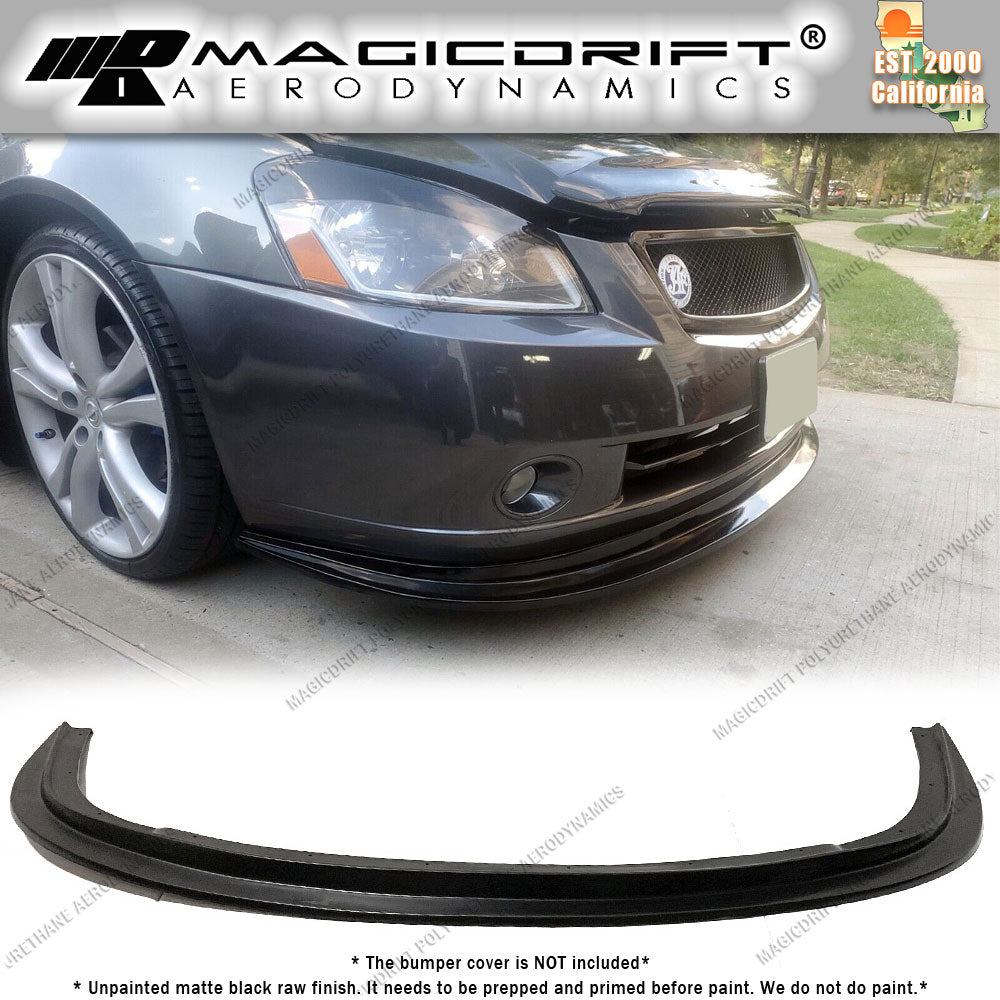 05-06 Nissan Altima 4DR Sedan MDA Style Front Bumper Chin Spoiler Lip