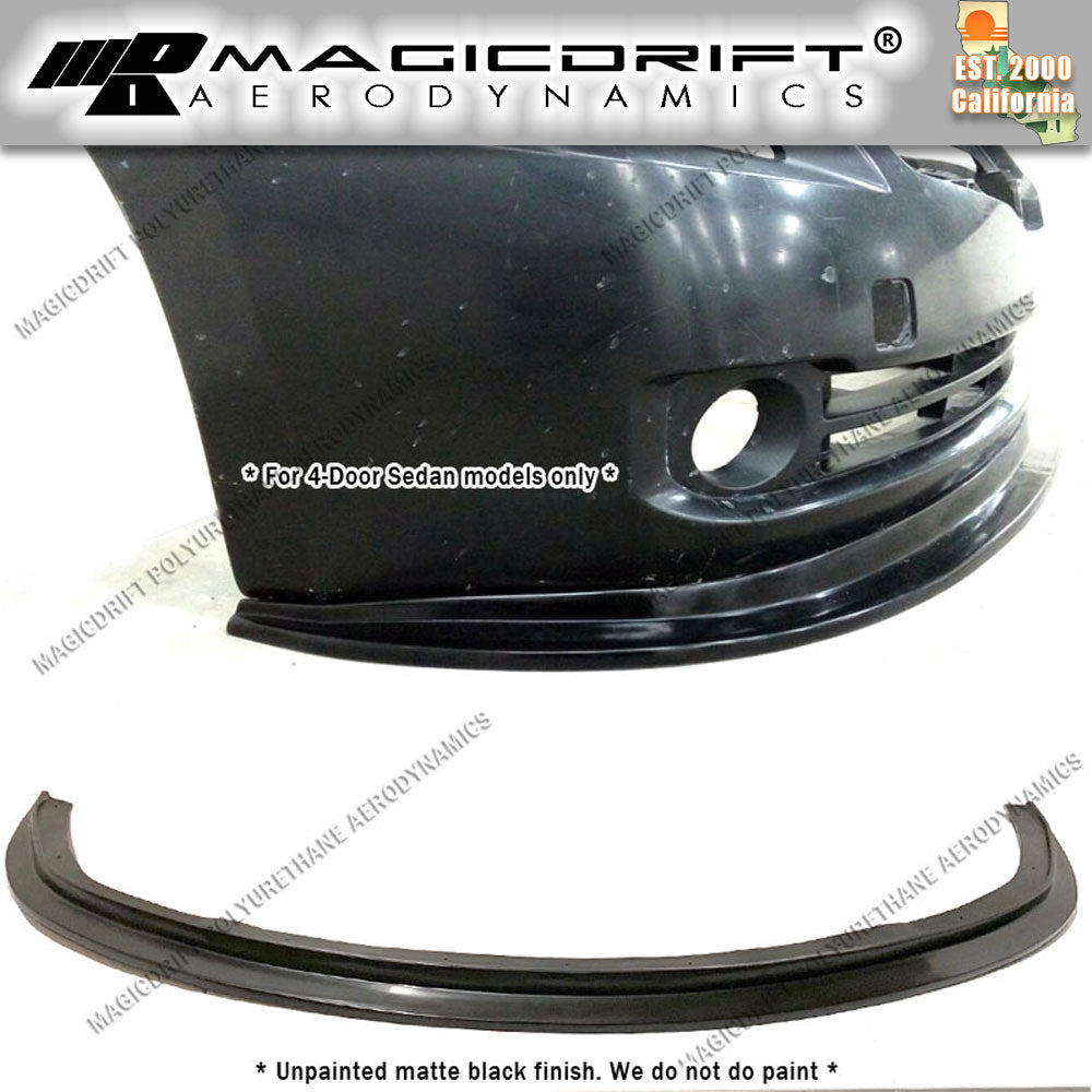 07-09 Nissan Altma 4DR Sedan MDA Style Front Bumper Chin Spoiler Lip