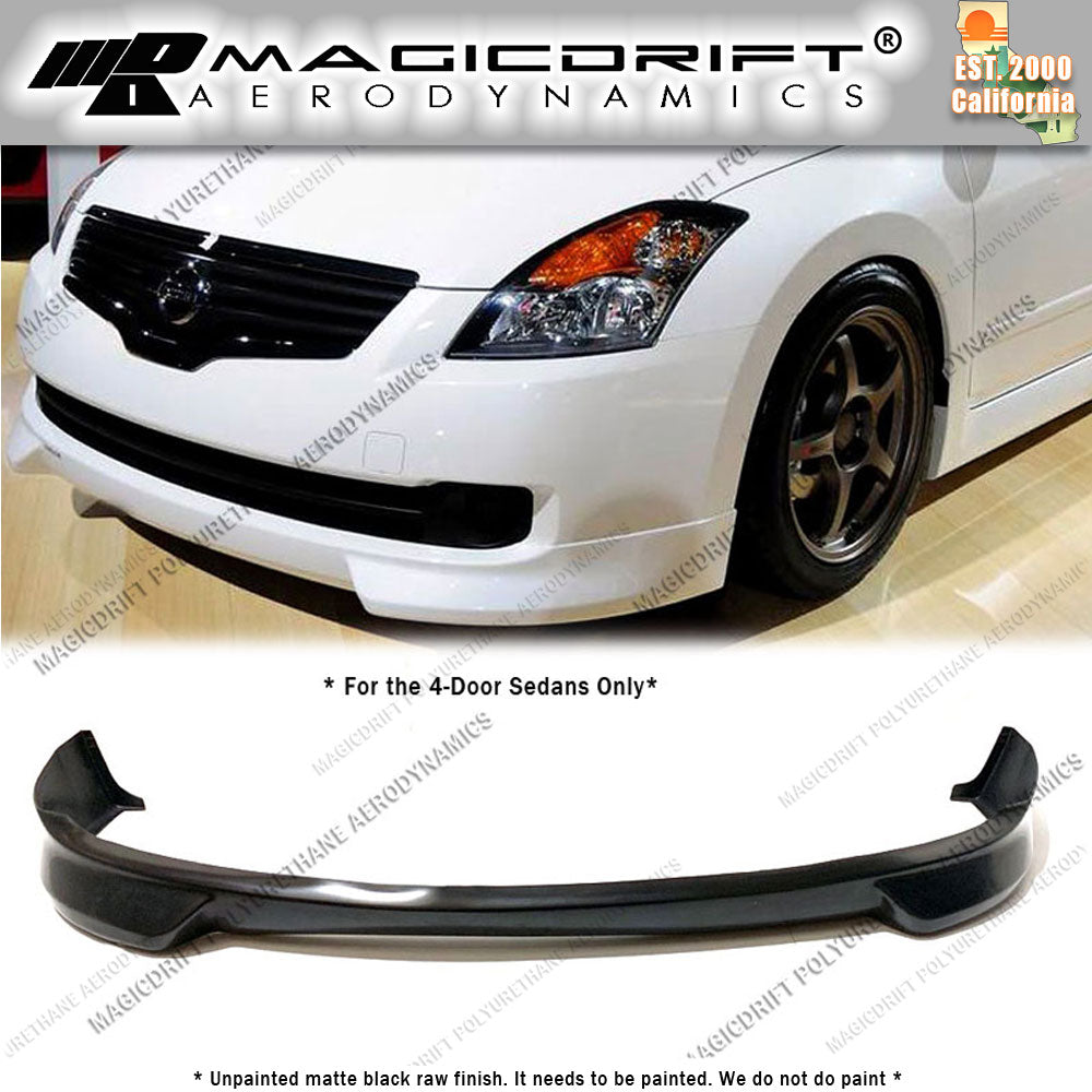 07-09 Nissan Altma 4DR Sedan N1 Style Front Bumper Chin Spoiler Lip