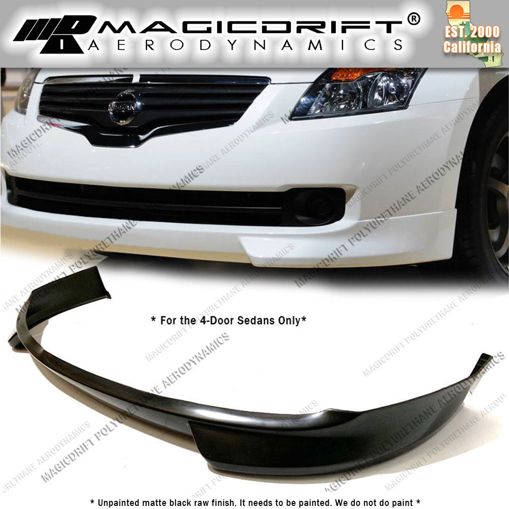 07-09 Nissan Altma 4DR Sedan N1 Style Front Bumper Chin Spoiler Lip