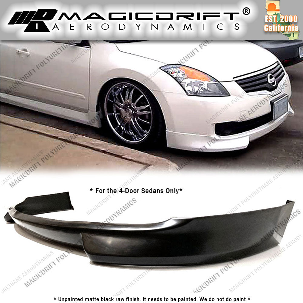07-09 Nissan Altma 4DR Sedan N1 Style Front Bumper Chin Spoiler Lip