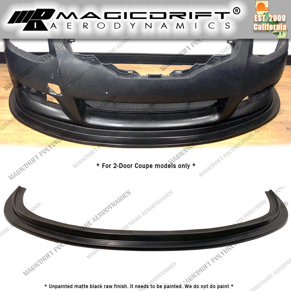 10-13 Nissan Altma Coupes MDA Style Front Bumper Chin Spoiler Lip