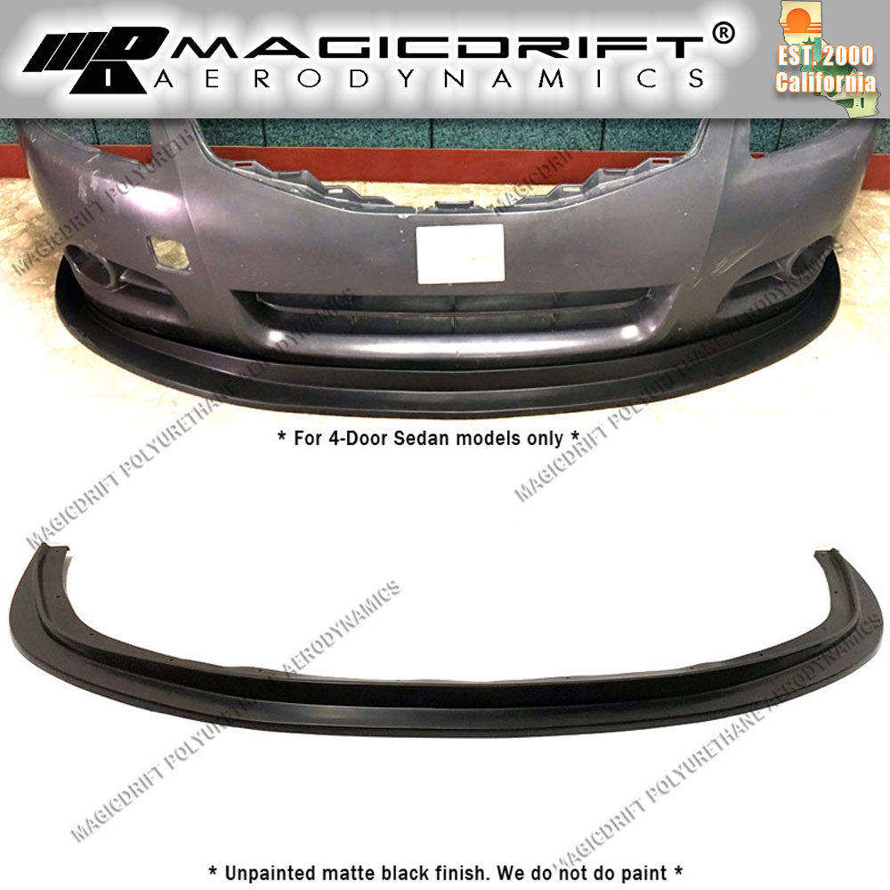 10-13 Nissan Altma Sedan MDA Style Front Bumper Chin Spoiler Lip