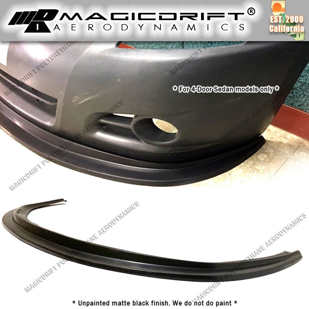10-13 Nissan Altma Sedan MDA Style Front Bumper Chin Spoiler Lip