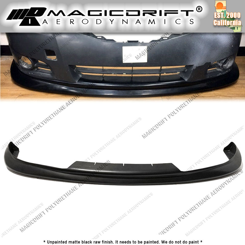 10-13 Nissan Altma Sedan MDP Style Front Bumper Chin Spoiler Lip
