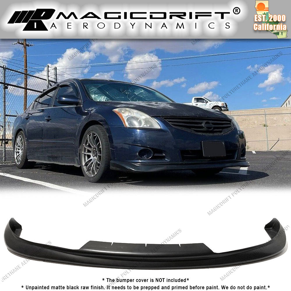 10-13 Nissan Altma Sedan MDP Style Front Bumper Chin Spoiler Lip