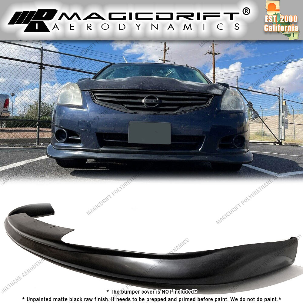 10-13 Nissan Altma Sedan MDP Style Front Bumper Chin Spoiler Lip