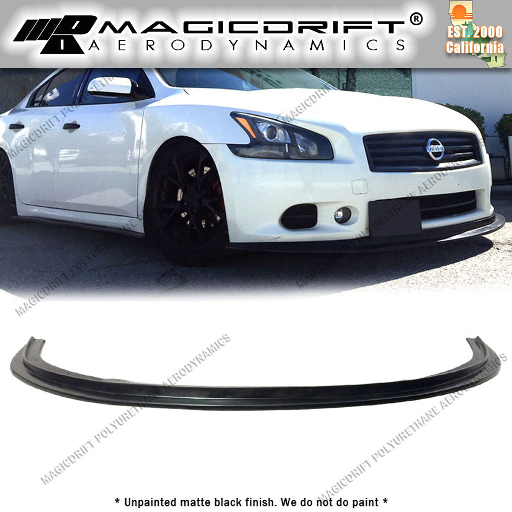 09-14 Nissan Maxima MDA Style Front Bumper Chin Spoiler Lip