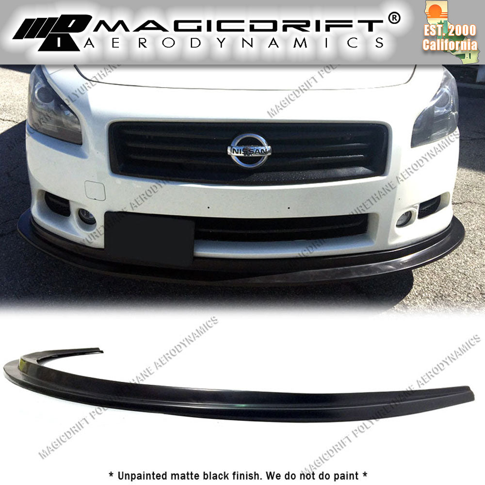 09-14 Nissan Maxima MDA Style Front Bumper Chin Spoiler Lip
