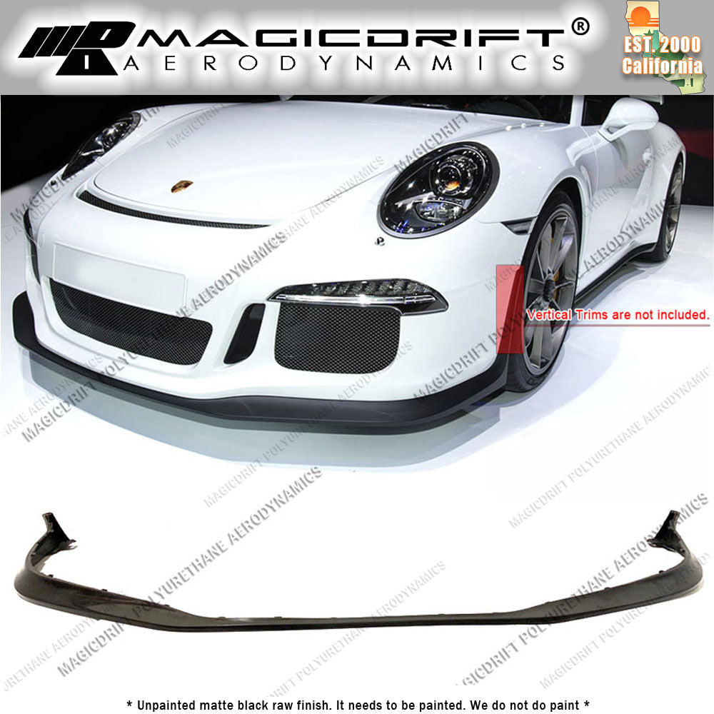 14-16 Porsche 911 991.1 GT3 OE Style Front Bumper Chin Spoiler Lip