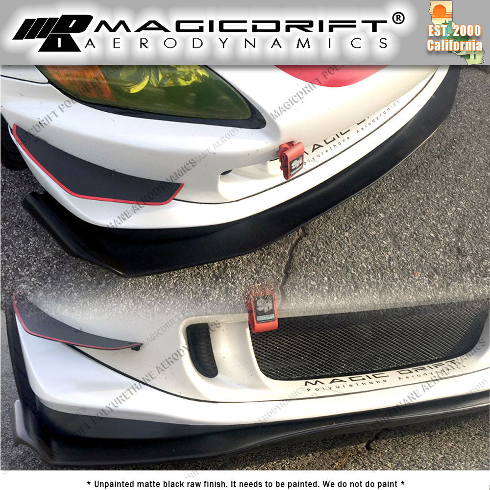 04-09 Honda S2000 AP2 CR Style Front Bumper Under Chin Spoiler Lip