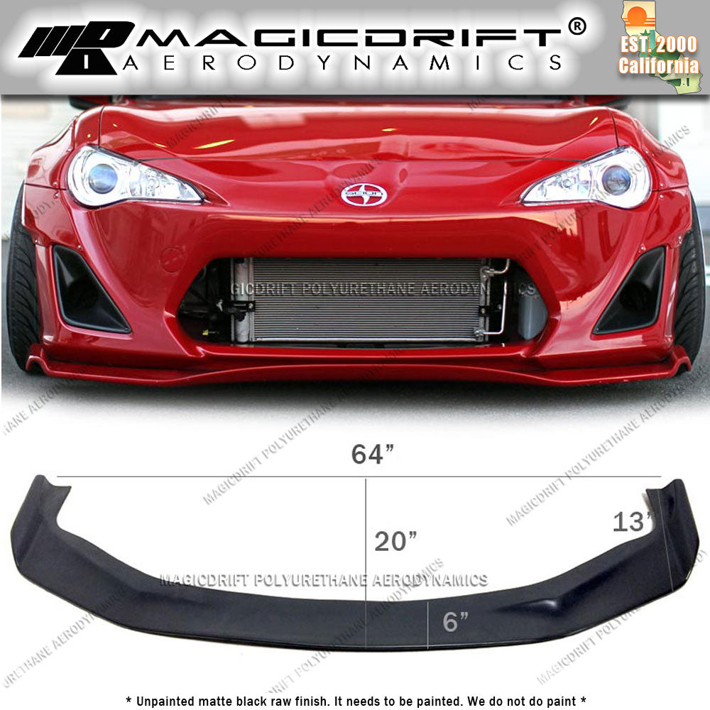 13-17 Subaru BRZ / Scion FRS RB Style Front Bumper Chin Spoiler Lip
