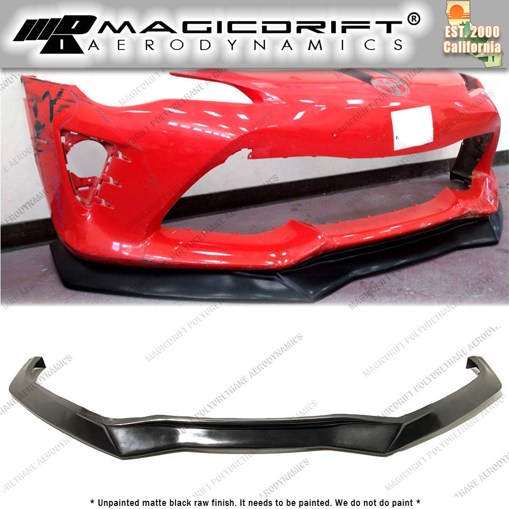 17-20 Toyota 86 - GTS Style Front Bumper Chin Spoiler Lip