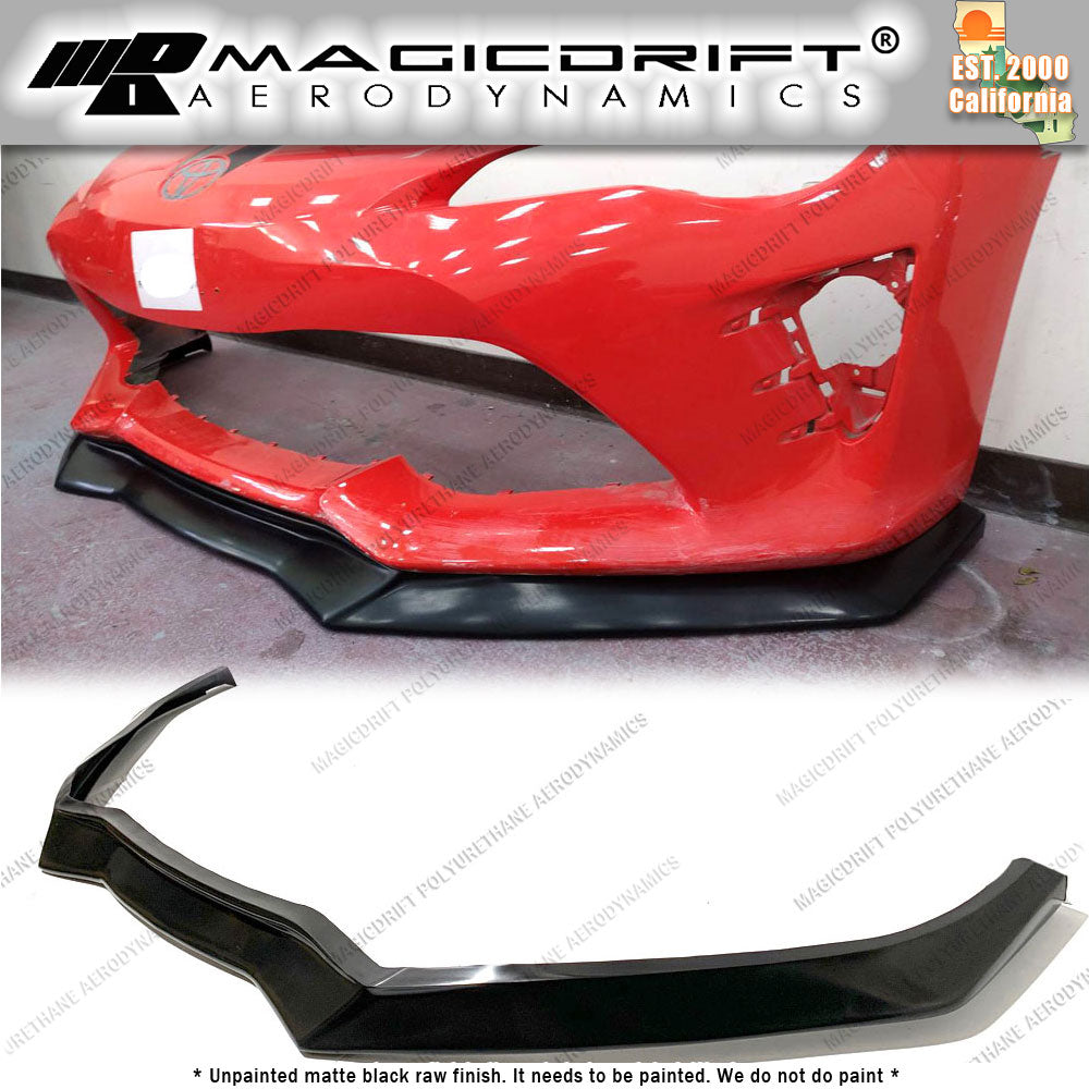 17-20 Toyota 86 - GTS Style Front Bumper Chin Spoiler Lip