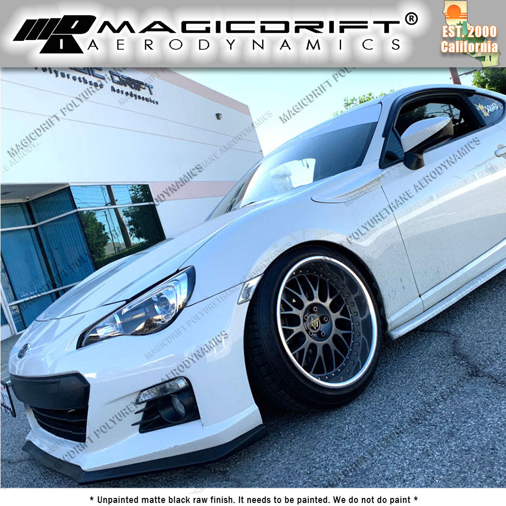 13-16 Subaru BRZ CS Style Front Bumper Chin Spoiler Lip