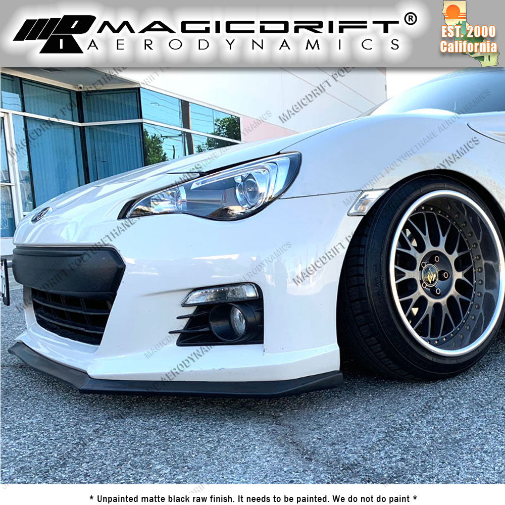 13-16 Subaru BRZ CS Style Front Bumper Chin Spoiler Lip