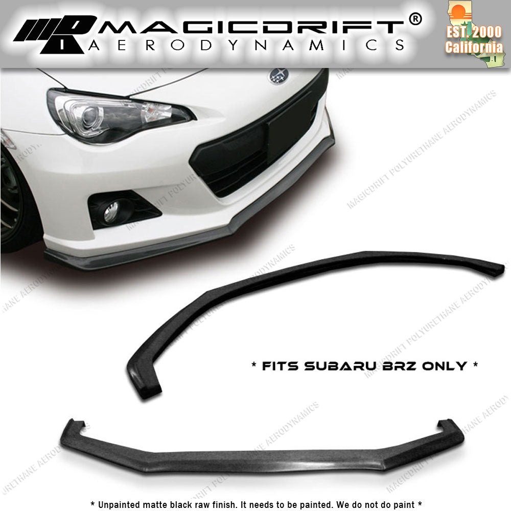 13-16 Subaru BRZ CS Style Front Bumper Chin Spoiler Lip