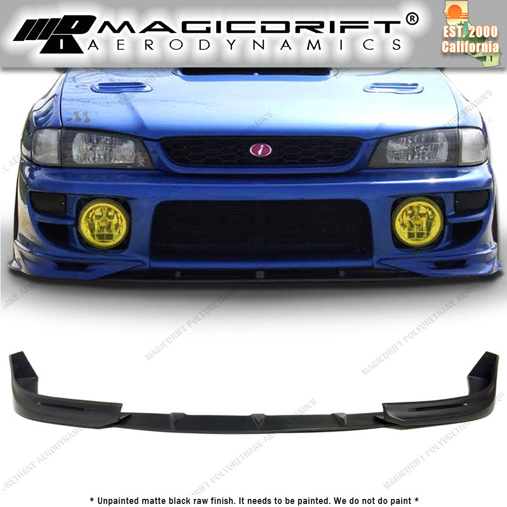 97-01 Subaru Impreza WRX 3-piece OE Style Front Bumper Chin Spoiler Lip