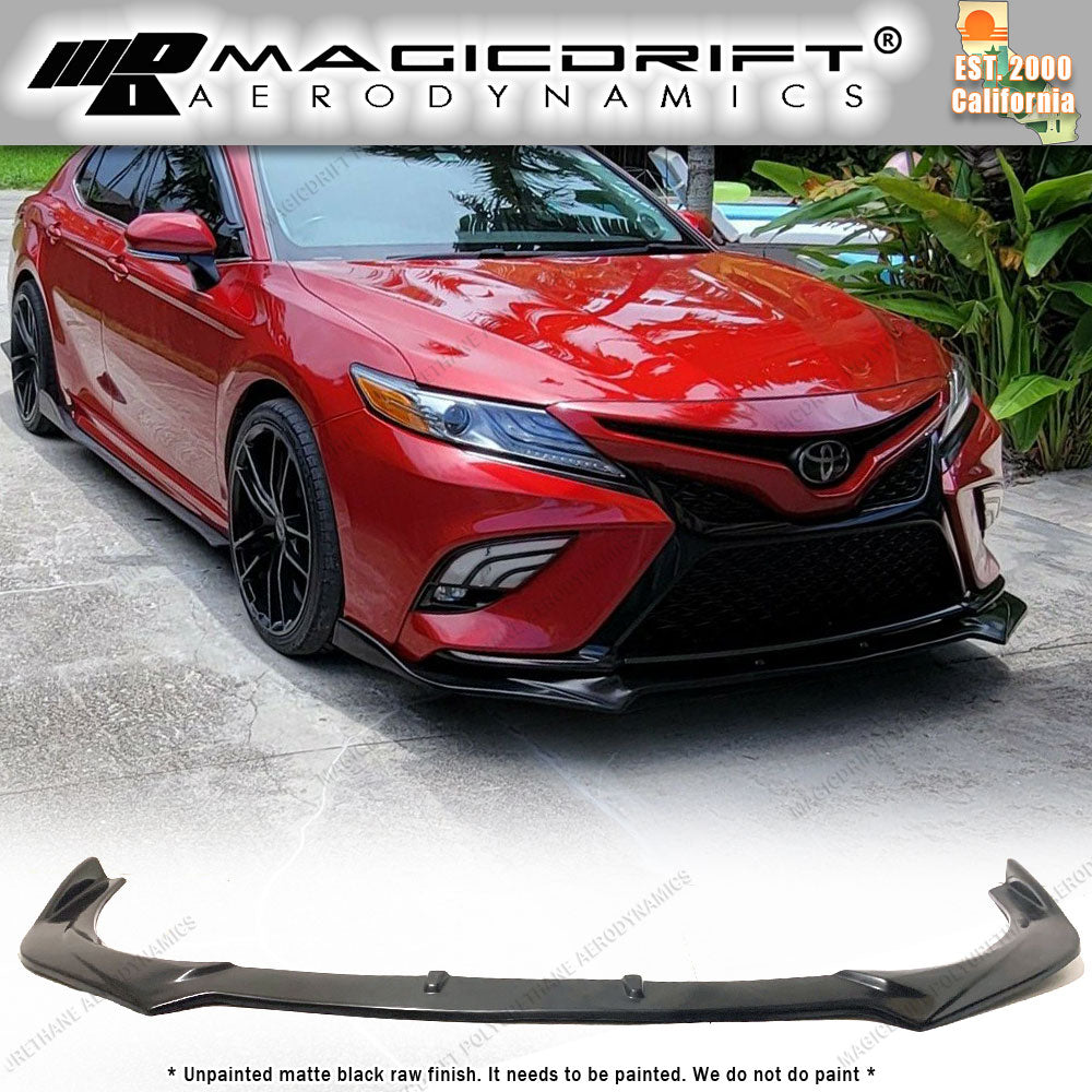 18-20 Toyota SE/XSE Camry GT Style Front Bumper Lip