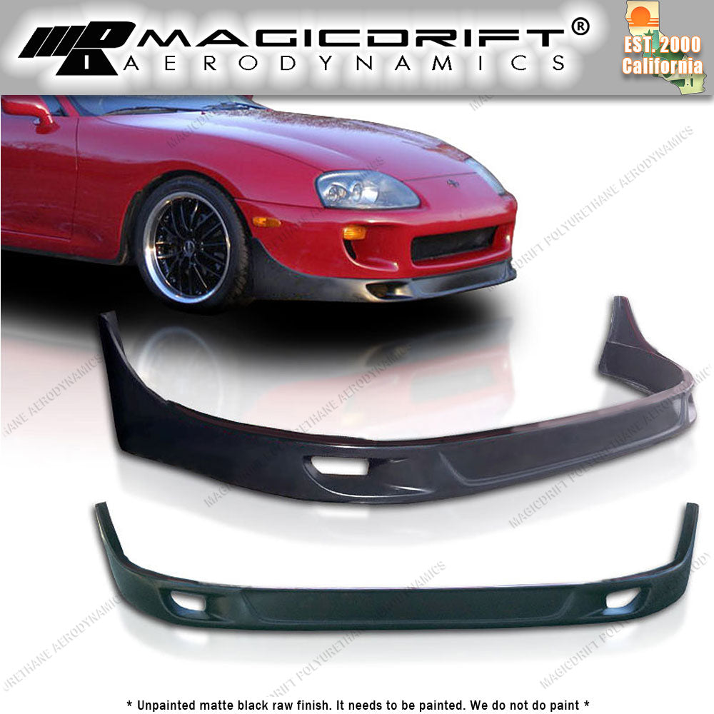 93-98 Toyota Supra TRD Style Front Bumper Chin Spoiler Lip