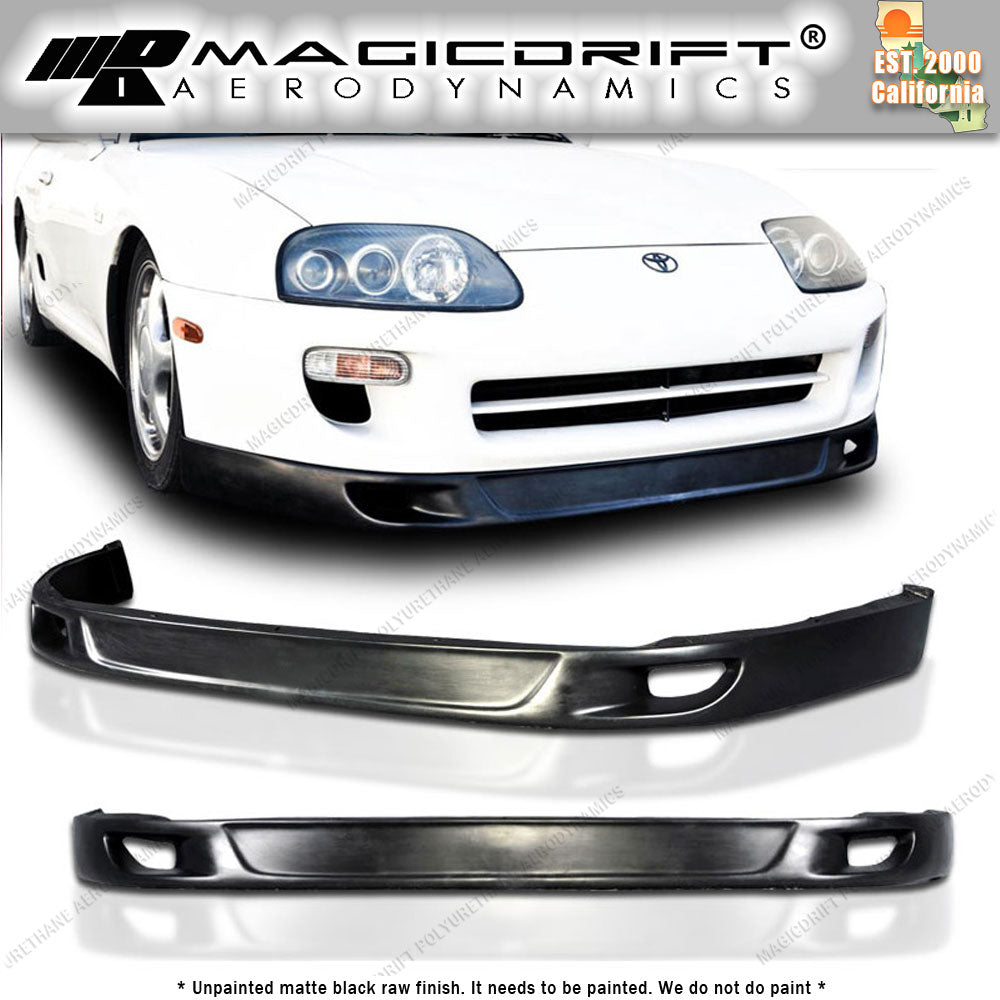 93-98 Toyota Supra TRD V2 Style Front Bumper Chin Spoiler Lip