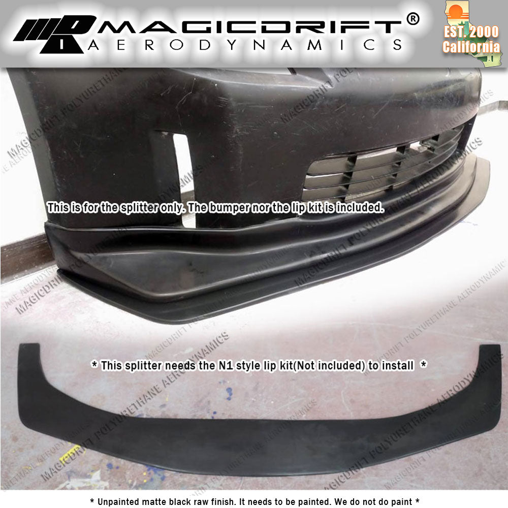 03-05 Nissan 350Z N1 Style Splitter - This will only work under the N1 Lip, not Bumper.