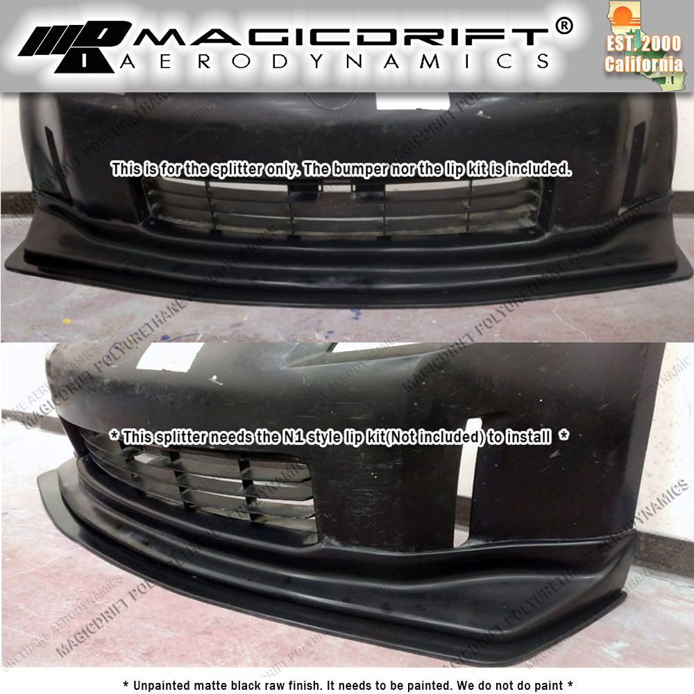 03-05 Nissan 350Z N1 Style Splitter - This will only work under the N1 Lip, not Bumper.