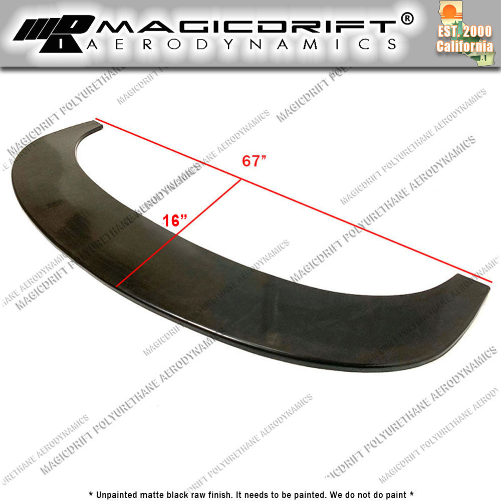 UNIVERSAL FRONT BUMPER LIP FLAT SPLITTER PLATE UNDER PANEL DIFFUSER BMW E90 E92 E93