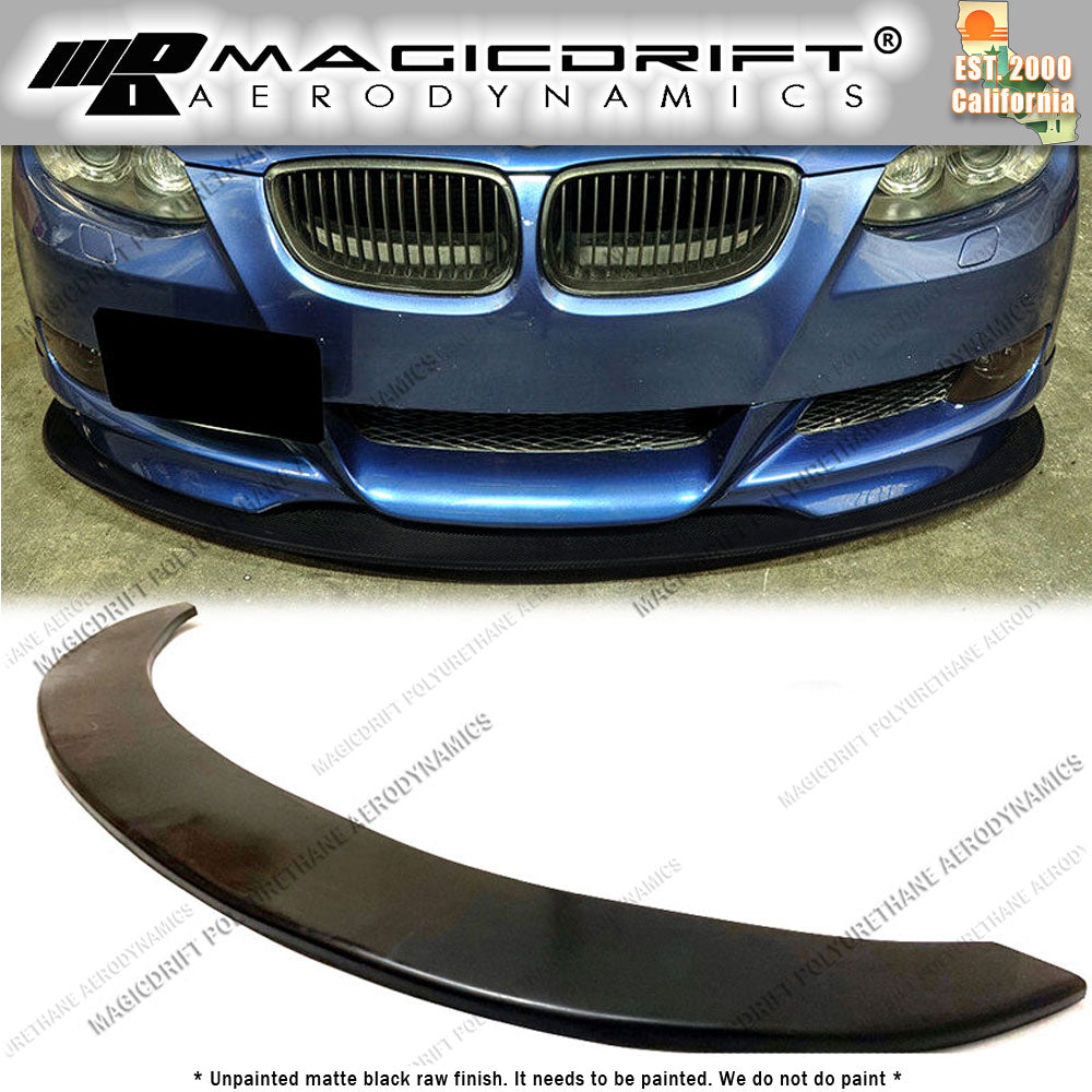 UNIVERSAL FRONT BUMPER LIP FLAT SPLITTER PLATE UNDER PANEL DIFFUSER BMW E90 E92 E93