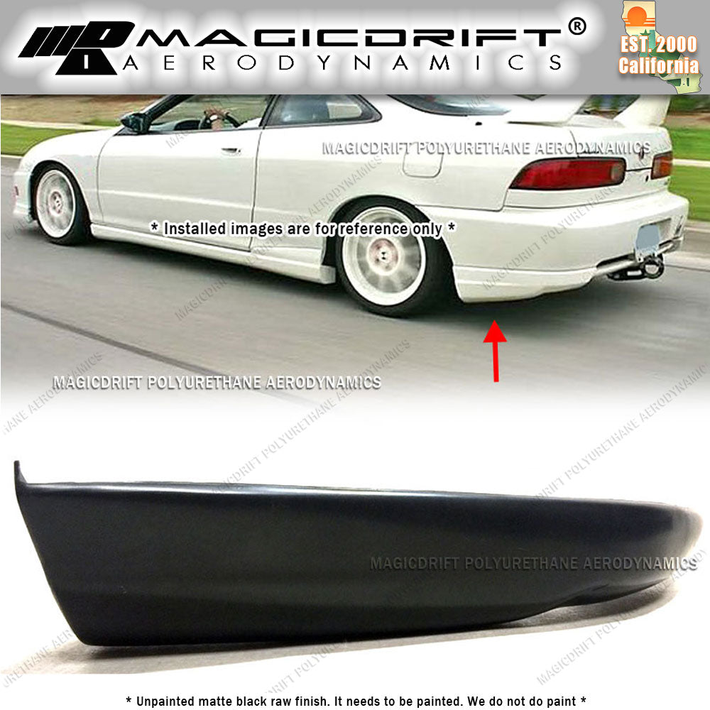 98-01 Acura Integra AP Style Rear Bumper Lip Mud Guards